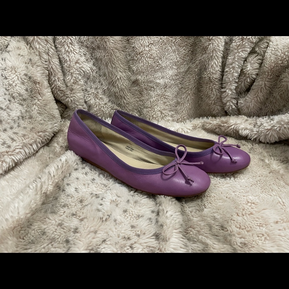 Sak’s Fifth Avenue - Lilac Ballet Flats - Leather - Size 6.5